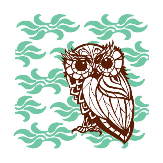 Owl Screenprint